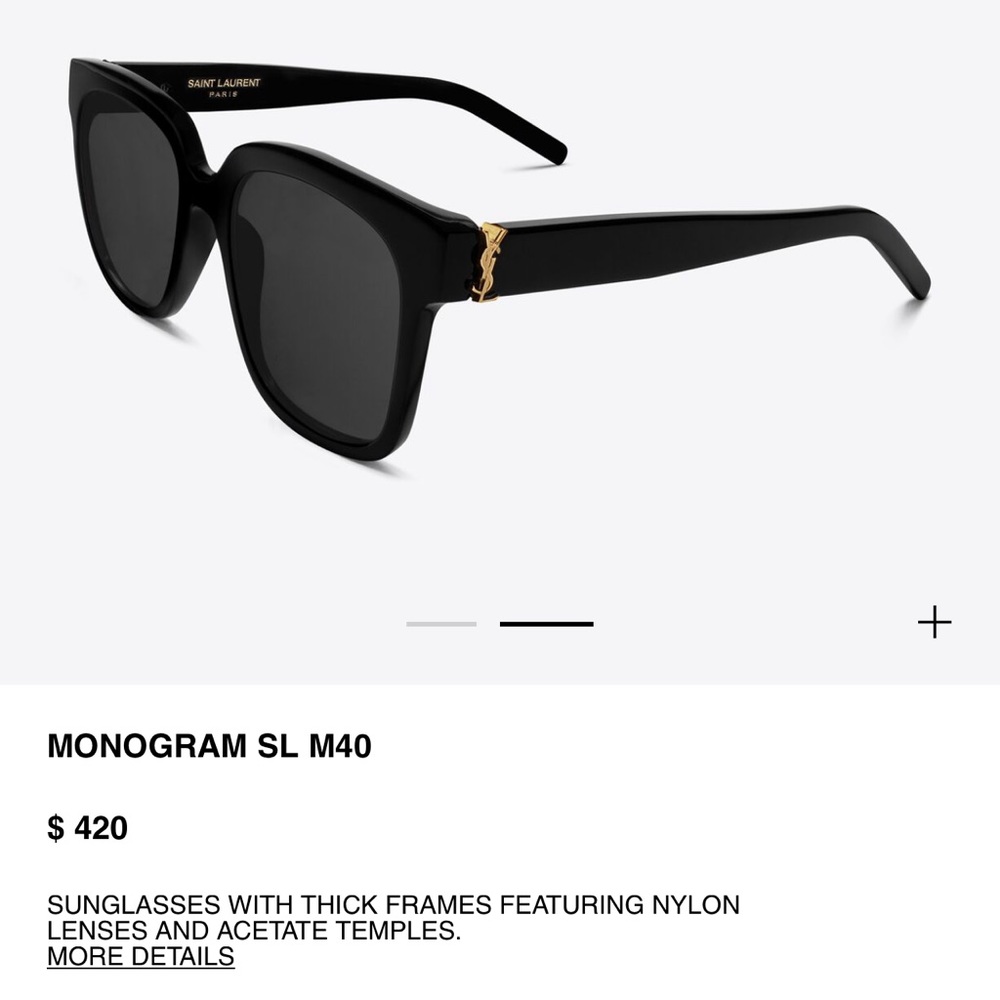 SAINT LAURENT Monogram SL M40